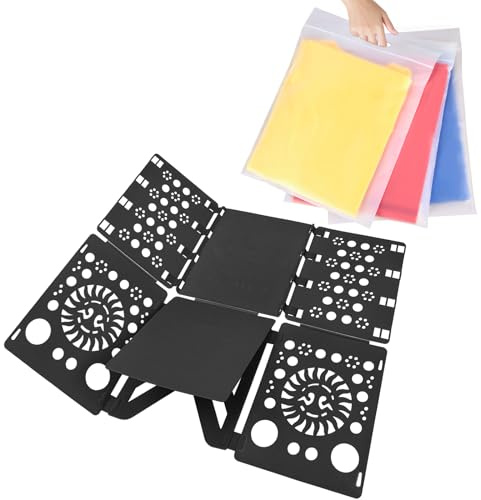 BoxLegend Shirt Folder Board V3 with Shirt Bags Zipper 11x14 inch Pack of 100 Shirt Packaging Frosted Shipping Bags with Handle