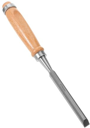 Hemobllo Chisel Per Intaglio Legno Strumento Manuale Per Falegnameria Scalpello Con Punta Piatta Per Lavorazione Del Legno Utensile Ergonomico Per Dettagli e Hobby Creativi