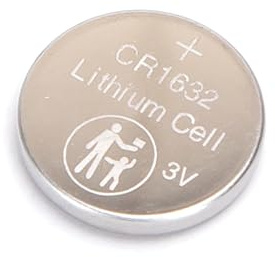 Lot de 2 Piles Bouton CR1632 3 V idéales pour Les appareils électroniques, Les Montres et Les Jouets.