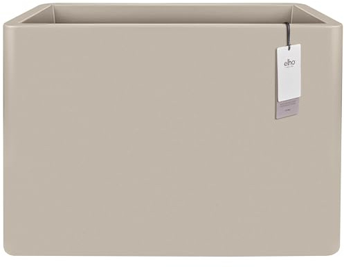 elho June Brick Divider 80cm Pflanzer - Balanced Beige | L 29.5 x B 79 x H 59 cm | für den Innen- und Außenbereich | 100% recyceltes Plastik