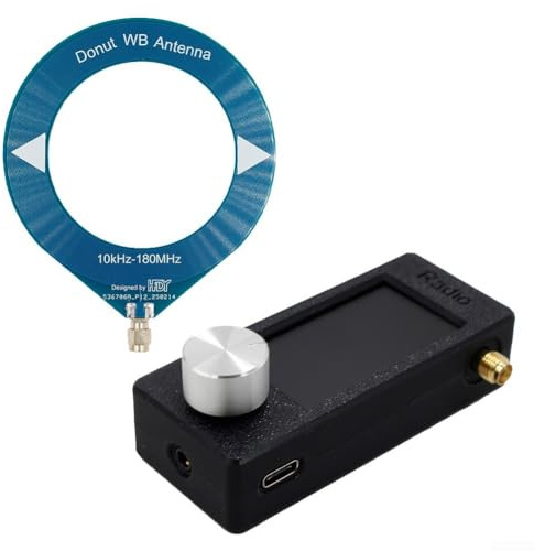 MINI SI4732 Receptor, 1.9 Elegante receptor digital portátil SI4732 con características robustas para una clara recepción de sonido, 800 mAh