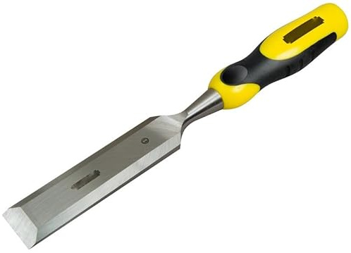 Cincel biselado, 35mm - herramienta de acero templado, diseño ergonómico, ideal para trabajos de precisión en madera y metal, duradero y resistente.* #*