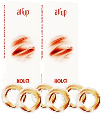 air up® Multipack Kola | 6 Pods | Coffret découverte sans sucre — pour 30 litres d’eau, pour la gourde air up originale