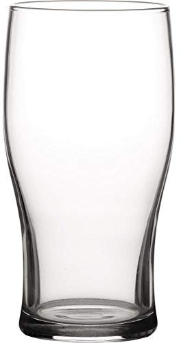 Tulip Toughened 20oz Pint Beer Glass Strong Durable Glass - 4
