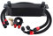 ETbotu - Kit radiateur à huile, 13 rangs + adaptateur de plaque sandwich filtre à huile + tuyau flexible en nylon acier inoxydable Nero +6721