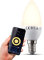 B.K.Licht Lampadina LED smart E14, dimmerabile con App smartphone, luce calda 2700K, adatta al controllo vocale, lampadina Wi-Fi 5.5W 470Lm, attacco piccolo E14