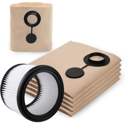 Staubsaugermanufaktur 5 Staubsaugerbeutel passend für Festool Festo | E-AS, Filter 151