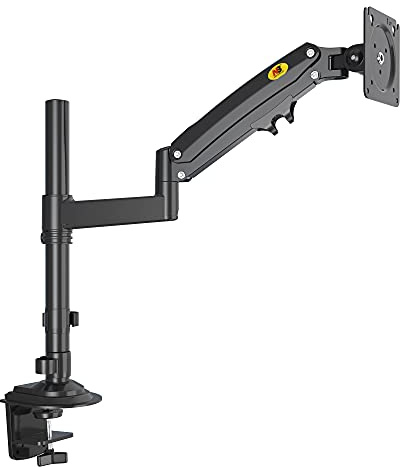 Soporte de Escritorio con Resorte de Gas para Pantallas LCD de 22 a 35 Pulgadas con VESA 75 X 75 mm - 100 x 100 m, hasta 12 kg