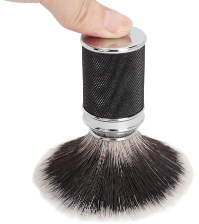 Blaireau de Rasage - Blaireau de Rasage pour Rasage Humide Hommes Barbe Crème Savon Brosse Moussante Professionnel Maison Salon de Coiffure Nylon Cheveux Barbe Coupe Brosse de