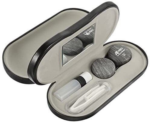 Gatuida Doppellagiges Brillenetui Aus Pu Material Tragbare Brillenbox Mehrzweck Brillen Organizer Für Reisen Schützt Brille Und Gläser Vor Kratzern Für Damen Und Herren