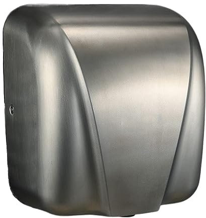 Asciugamani automatico, asciugamani commerciale in acciaio inox, asciugamani elettrico a risparmio energetico ad alta velocità da 10 secondi, per ufficio, hotel, casa, centro commerciale, stazione,