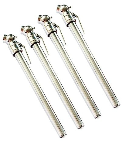 SOLUSTRE 4pcs Tire Pressure Pencil Gauge Kit Tyre Pressure Pen for Cars Suvs Trucks Instant Psi Reading No Battery Required Easy to Use
