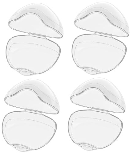 4 st nappfodral, dammtät bärbar klar napphållare, BPA-fri läckagesäker praktisk återanvändbar babylåda för resor och hem.