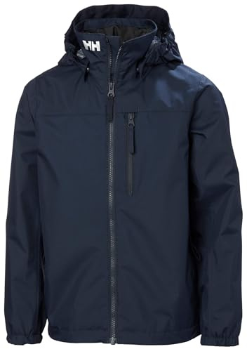 Helly Hansen Unisex Kids Jr Crew Hooded Jacket Rain Jacket (pack of 1)