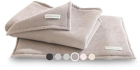 SAUNASOFA Ensemble de sauna avec coussin d'assise et serviette de sauna – Pour sauna infrarouge et sauna classique – Lavable, respirant et fabriqué à la main en Europe – Coussin et serviette de sauna