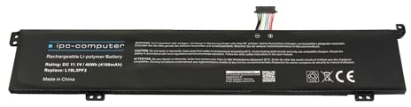 IPC-Computer batteria compatibile con Lenovo IdeaPad Creator 5-15IMH05 (82D4), Gaming 3-15IMH05 (81Y4) - L19D3PF4 da 46Wh
