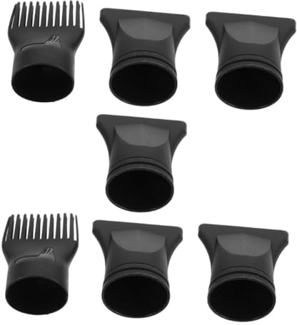 NOLITOY 7 pezzi Ugelli per Phon in Plastica Beccucci Concentratori Becco a Forma di Anatra per Asciugatura Rapida Accessori Resistenti per Uso Professionale e Domestico