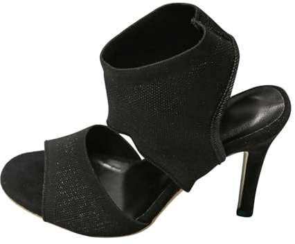 Sandali Donna Estive Con Tacco Sandali Donna Tacco Scarpe 33 Il Fucsia Tacchi Pianta Larga Decollete Blu Oro Neri Rosa Cipria Argento Nero Spuntate Pelle 36 Alto Nere High Heels Décolleté Basso