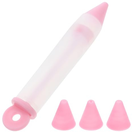 OHPHCALL Penna per Decorare Dolci per e Decorare Biscotti e 4 Punte Versatili in Silicone Facile da Pulire, per Pasticceria e Cucina
