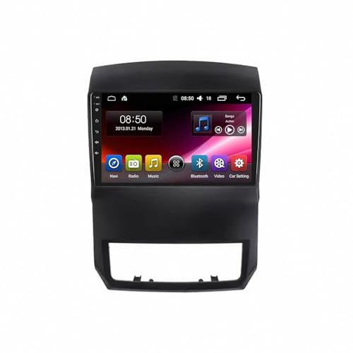 Autoradio 2 Din Bluetooth per Great Wall GMW C50 2012-2013 Touchscreen Stereo Auto Bluetooth con Schermo, Radio Auto con Mirror Link/Usb/Supporta Telecamera, 8 Nucleo 8G+256G