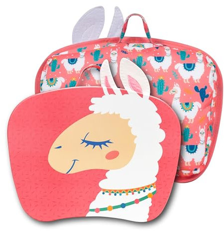 LAPGEAR Lap Pets Lap Desk for Lil’ Kids - Llama - Fits up to 11.6 Inch Laptops - Style No. 46749