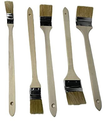 Malerpinsel Eckpinsel Heizkörperpinsel 15tlg Set 25/38/50/63/75mm je 3