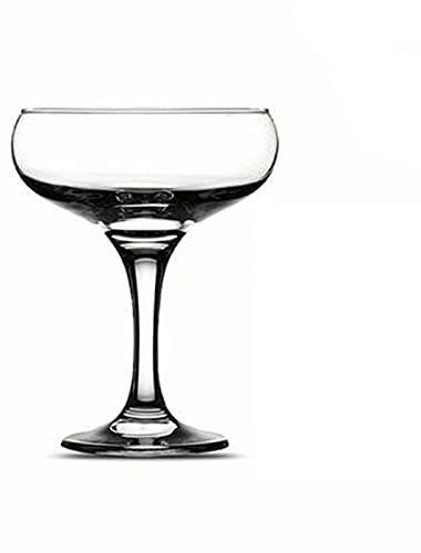 Set di 3 calici bristo da 27 cl, diametro 9,5 cm x altezza 13,5 cm, confezione da 3 calici da spumante dal design elegante set di bicchieri per occasione speciale.