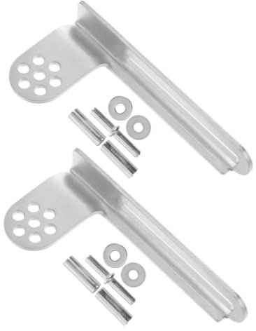 Veemoon 2sets Double Door Fridge Hinge Replacement Hinge for Refrigerator Door