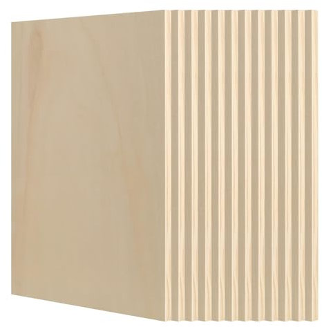 CHUIFAI Lot de 12 Toile a Peindre Vierge en Bois, Planche en Bois à Peindre de 30 x 20 cm pour tableau peinture, dessin, artisanat