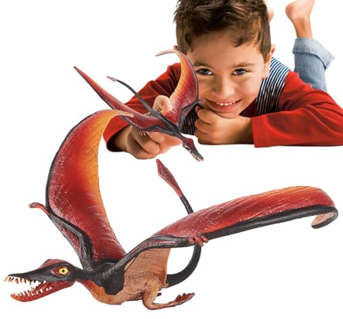 Xinhuju Pterosaurier-Spielzeug, realistische Dinosaurier-Figur, Dinosaurier-Spielzeug, Dinosaurier-Figur, Schulprojekt, Belohnung, Lernspielzeug für Kinder