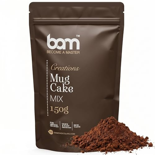 BAM Dessert-Mischungen, schnelle und einfache Zubereitung, Backen für Zuhause und Profi, reichhaltiger Geschmack (Tassenkuchen Mix)