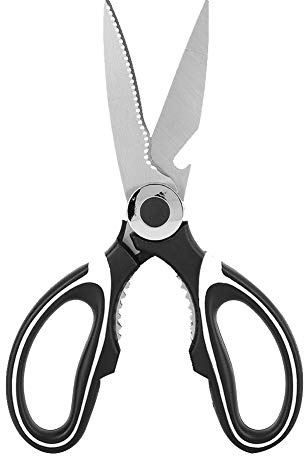 ACOGEDO Multifunctional Shear Stainless Steel Scissor for Kitchen Cloth Walnut for Cutting of Cloth Kitchen ShearScissorStainless Steel ScissorMultifunctional ShearsCraft Scissors