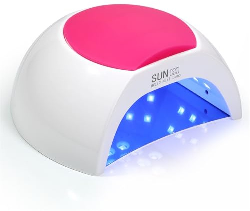 Professioneller UV-LED-Nagellampentrockner mit 45 LEDs und vier Timer-Speicherfunktionen, Lampe for Gelpolitur, Trocknungslampe for Maniküre