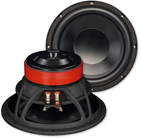 EMPHASER ESW-M10: Bass Lautsprecher 25 cm mit 200 Watt RMS, leistungsstarker 10 Zoll Subwoofer für Autos, LKWs und Reisemobile