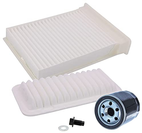 ATEC Germany Inspektionspaket Filterset mit 1x Ölfilter, 1x Luftfilter, 1x | Kompatibel mit: CITROËN C1, PEUGEOT 107, TOYOTA AYGO, AYGO Kasten/Schrägheck