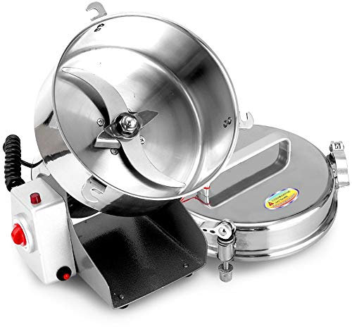 Grain Mills Grain Grinder Mill Powder Machine Flour Mill Grinder Electric Grain Mill Grinder for Herb Pulverizer Food Grade Stainless Steel Grinder