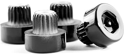 RhinoTuning 50pcs Carbon Rot Felge Niet Mutter Loch 6.2mm/0.24in Ersatz Niet Auto Rad Zubehör Teile verchromt | Ersatznieten, Auto Rad Zubehör, Lippen-Profil, stabil gegen Korrosion, Carbon Rot Optik, passend Loch 6.9mm