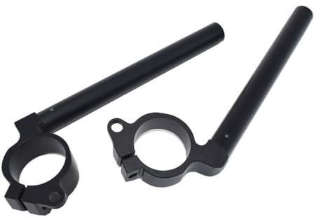 YXMTPTCO ZX-6R 13-18 Motorcycle CNC Fork Clip On Handlebar Drag Brake Clutch Lever Tube Clip For KAWASAKI Ninja ZX6R 636 2013-2018 2014 2015 2016 2017