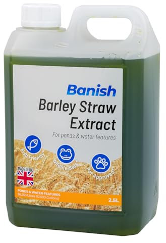Pisces Banish Barley Straw Extract 2500ml Pond Water Treatment Blanketweed Algae Remover