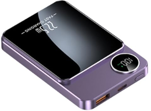 Hauwthg 20W Chargeur Portable sans Fil Magnétique Batterie Externe 20000mAh Batterie Externe Induction Magnetique 20W Power Bank Charge Rapide USB C Input & Output pour Mobile, Écouteurs, Tablette