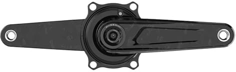 FNFTOEZGY Compatible for THINKRIDER PP5 Carbon Fiber Spider Power Meter Crankset Dub 29mm 162.5‑172.5mm ANT+ BLE Road Bike/30(170MM DUB)