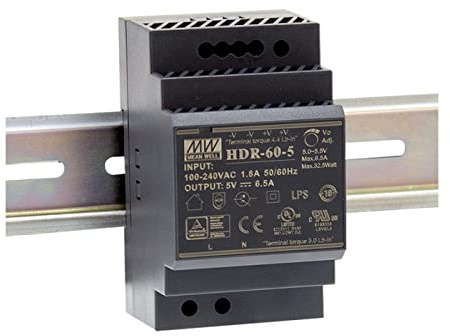 MeanWell HDR-60-48 60 W 48 V 1,25 A DIN-Schienen-Netzteil DIN-Rail