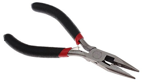 Perlin ZANGE für SCHMUCK Flachzange 13cm Basteln Edelstahl Z2D