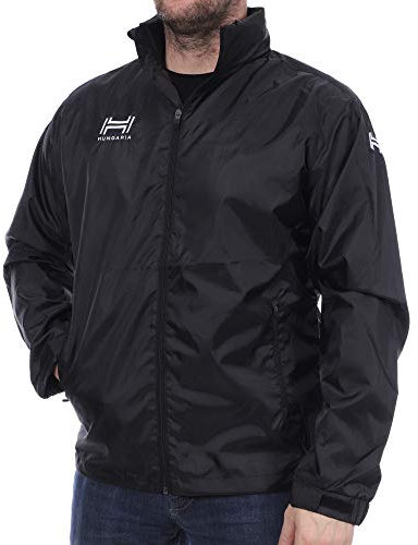 Hungaria Coupe-Vent Noir Homme Training Premium