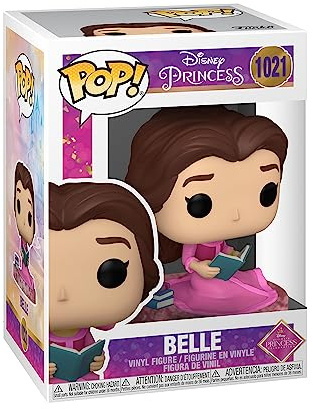 Funko POP! Disney Princesses: Beauty and the Beast - Belle | Offizielles Cartoon/Animation Merch - Vinyl Sammelfigur als Regal Deko - Geschenkidee zum Geburtstag für Fans und Sammler