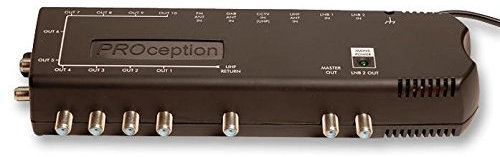 Star Box Home HUB 10 Way | Aerial/Satellite AMPLIFIERS/Distribution Aerial Satellite Equipment, 1 X Qty - PROSTR10S