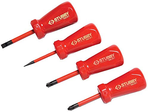 Stubby VDE Set, 4 PCS | Screwdrivers Sets Tools, 1 X Qty - T48349