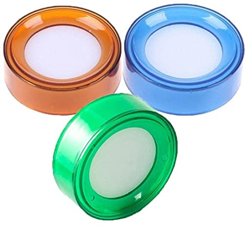 Casiler 3 Stücke Finger Finger Nass Schwamm Finger Dämpfer Finger Benetzung Schwamm Dämpfer Zählung Nette Geld Papier Kreative Rundfall