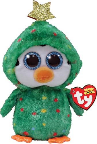 TY Boos maskotka Noel - zielony pingwin 15cm