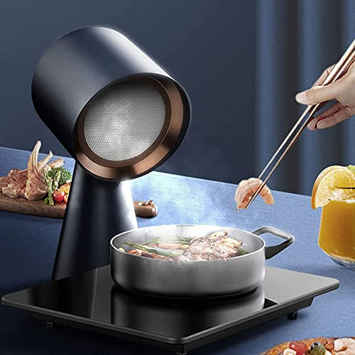 Desktop Cooker Hood, 3.5m³/min Strong Suction, Portable Extractor Hood, household handheld mini compact low noise portable hotpot grill companion cooker hood